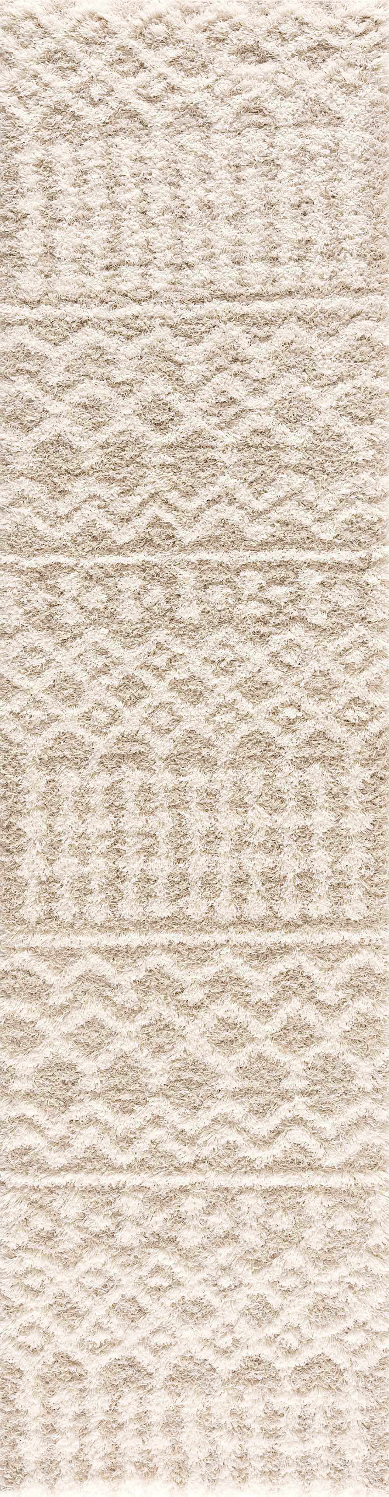 Cream Plush Area Rug - Cozy Home Décor Accent