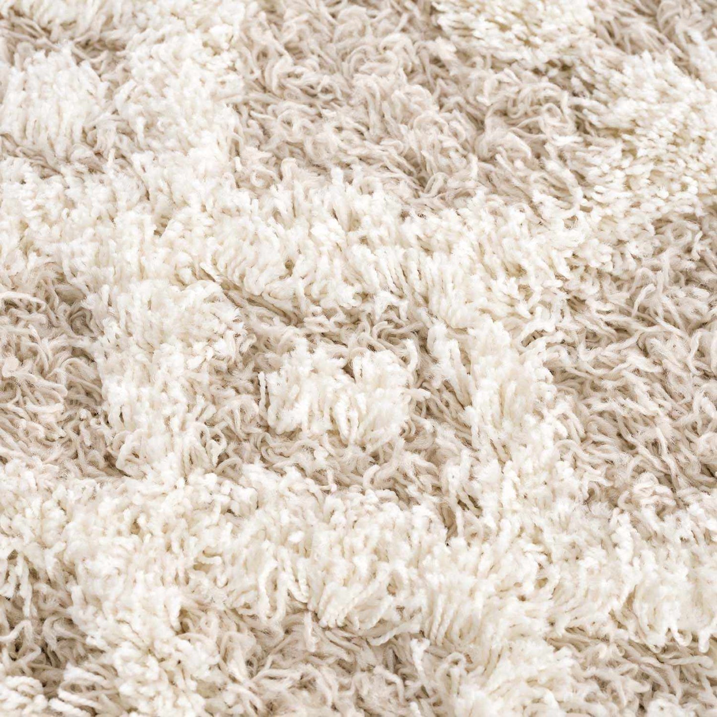 Cream Plush Area Rug - Cozy Home Décor Accent