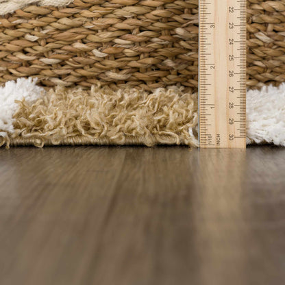 Mustard Checkered Area Rug - Cozy Stylish Home Decor