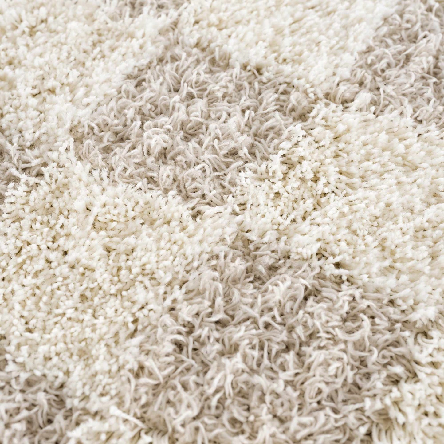 Light Brown Checkered Area Rug - Cozy Home Decor Accent