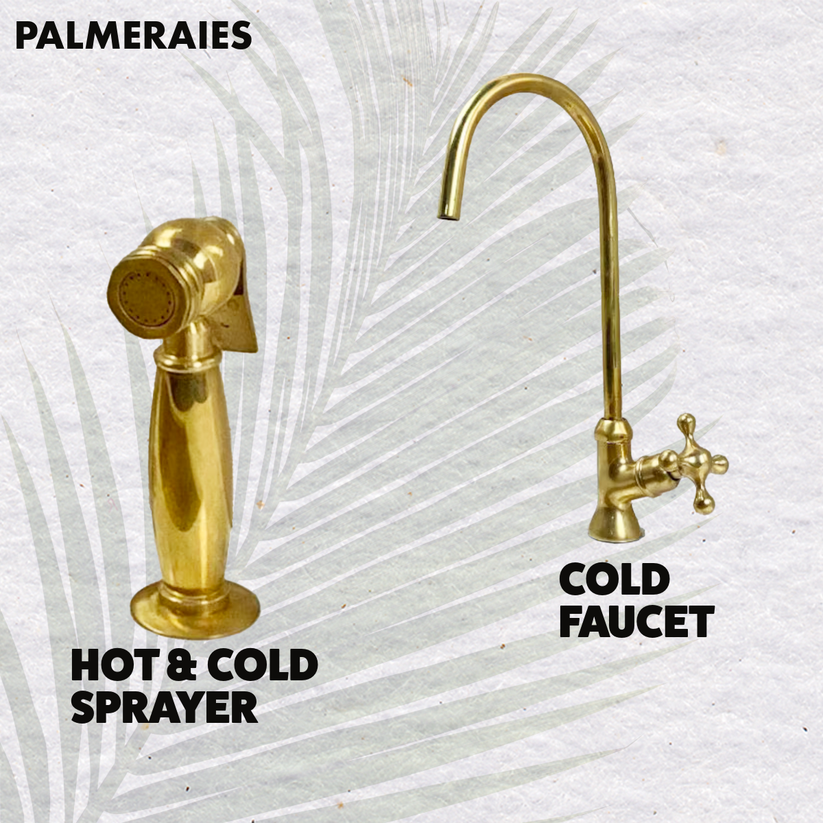 Traditional bridge faucet