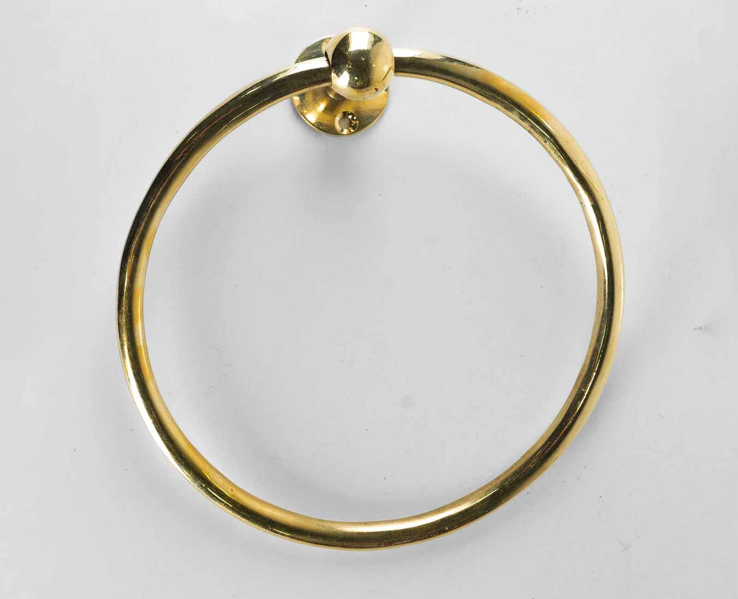 Unlacquered Brass Towel Ring