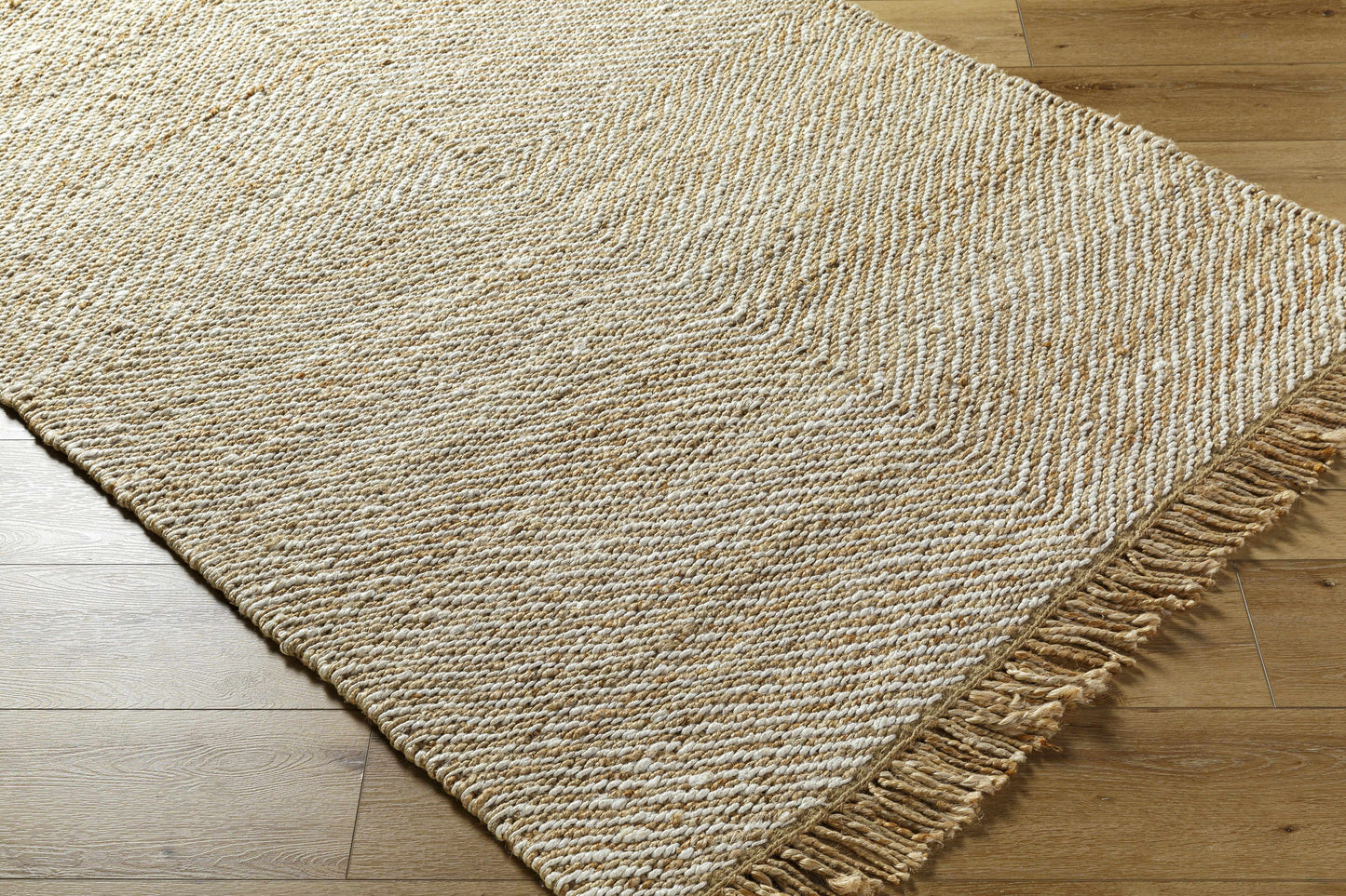 Varda Jute Area Rug - Eco-Friendly Bohemian Natural Fiber Carpet