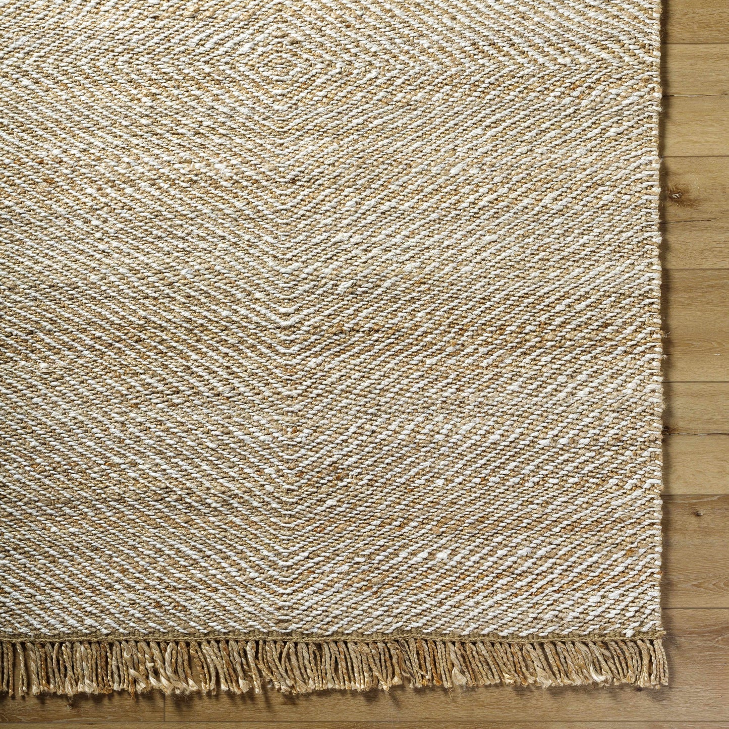 Varda Jute Area Rug - Eco-Friendly Bohemian Natural Fiber Carpet