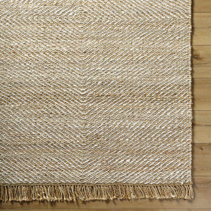Varda Jute Area Rug - Eco-Friendly Bohemian Natural Fiber Carpet