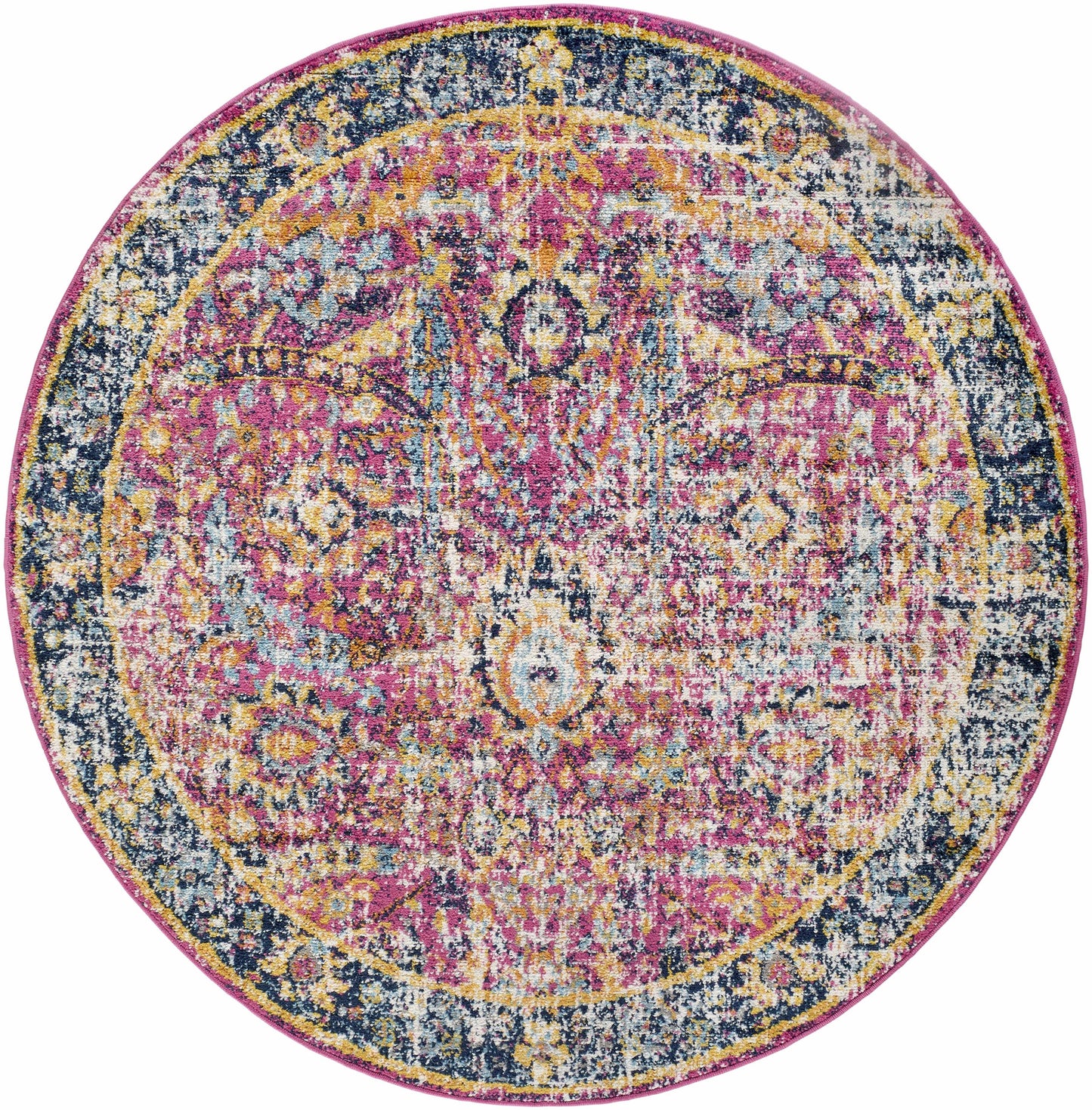 Burgundy Area Rug - Colorful Living Room  Bedroom Décor