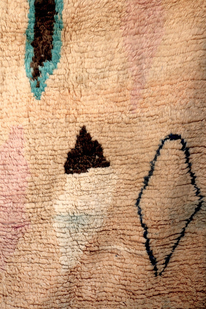 Hafna Berber Moroccan Rug – Abstract Wool Art