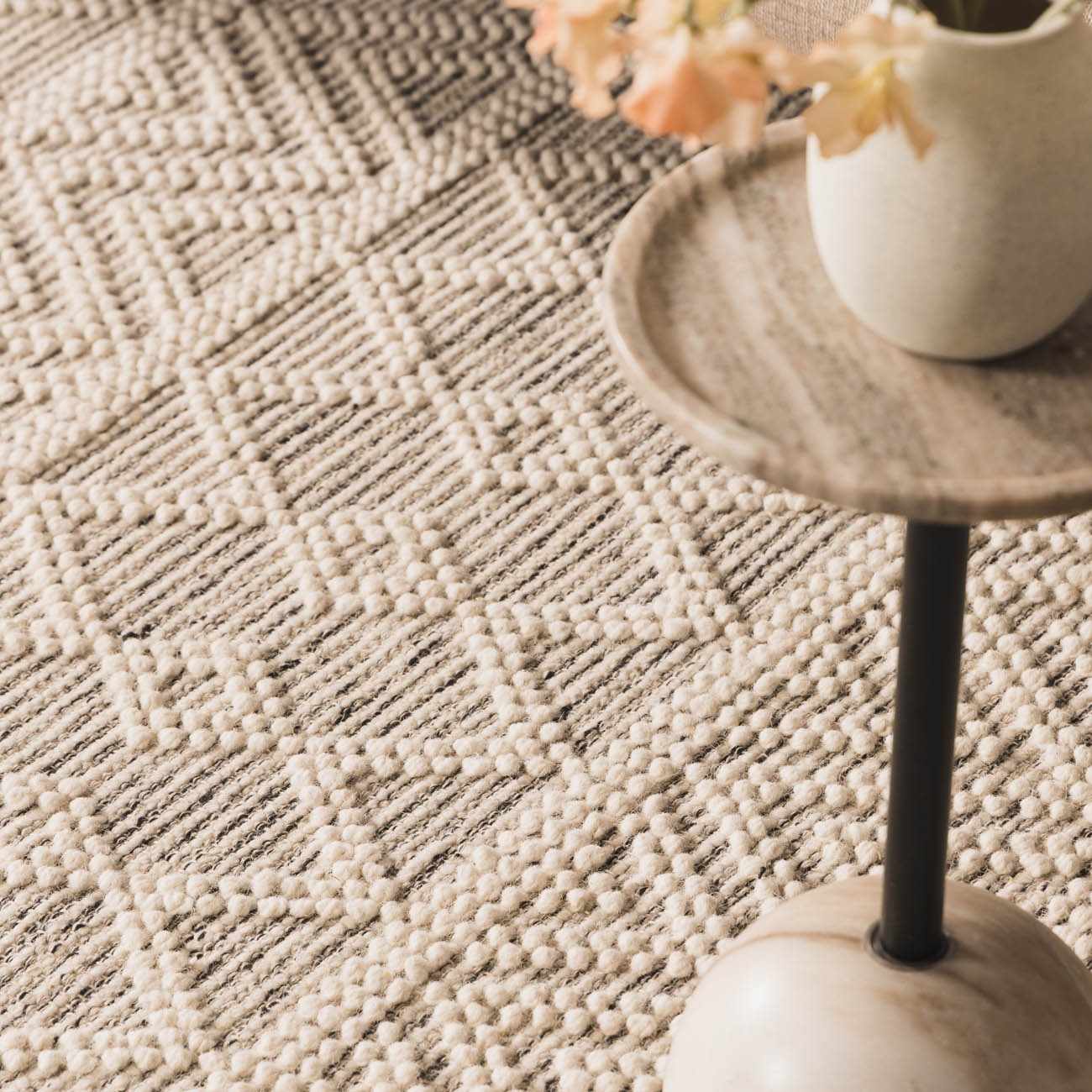Whittington Wool Area Rug - Luxurious Soft Area Rug for Timeless Home Style