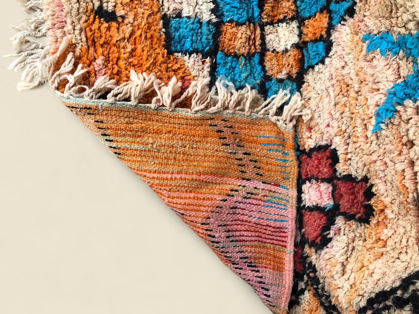 Fatima Moroccan Rug – Handwoven Wool Berber Carpet