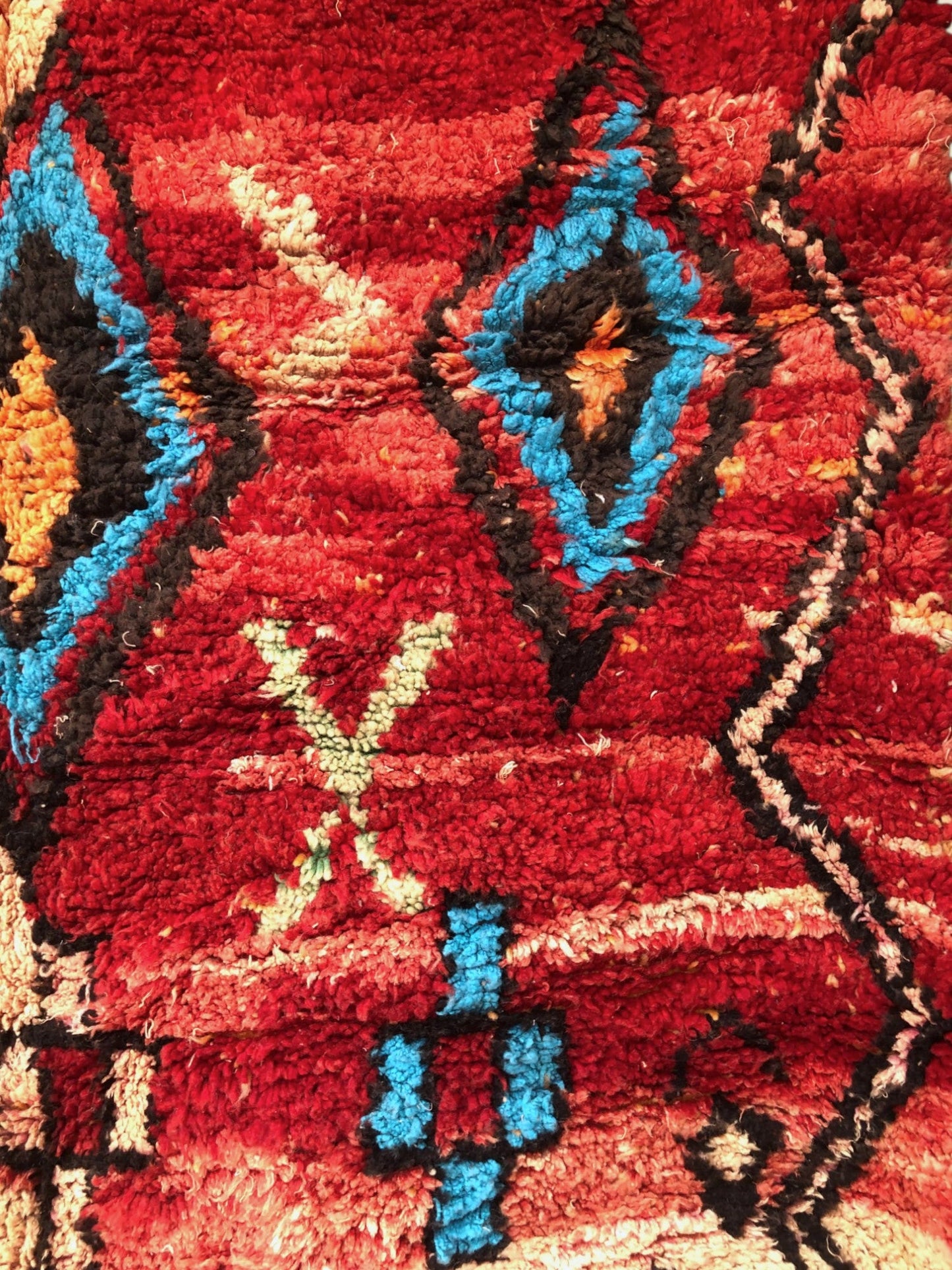 Fatima Moroccan Rug – Handwoven Wool Berber Carpet