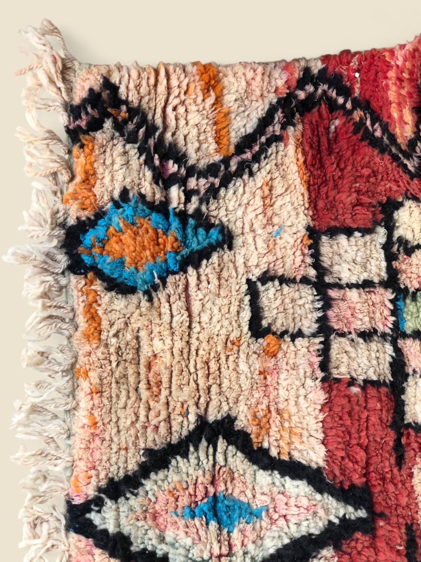 Fatima Moroccan Rug – Handwoven Wool Berber Carpet