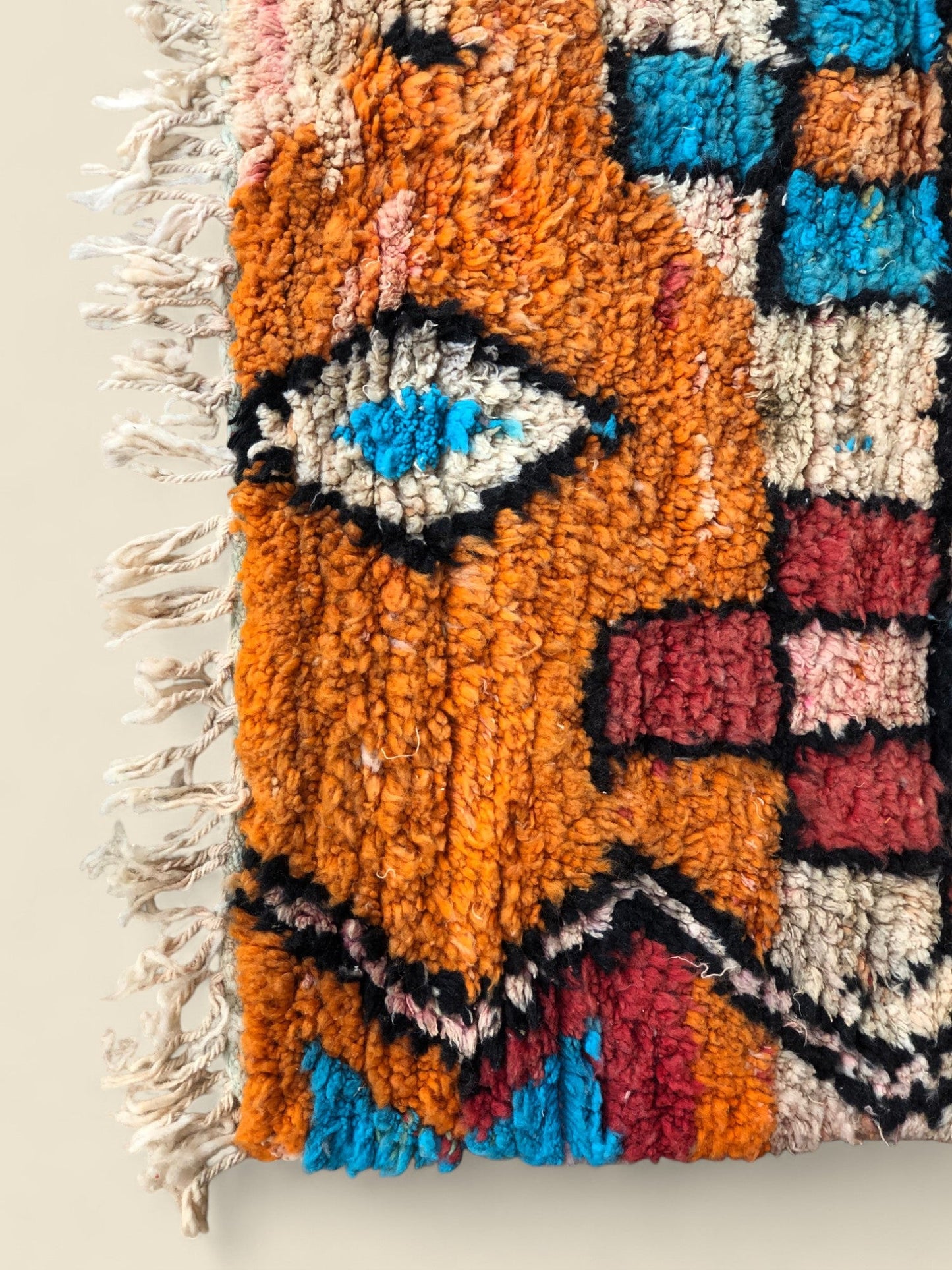 Fatima Moroccan Rug – Handwoven Wool Berber Carpet