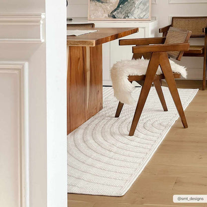 Deron White Washable Area Rug - Soft Durable Stylish Floor Mat