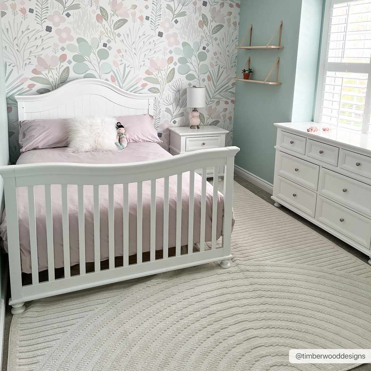 Deron White Washable Area Rug - Soft Durable Stylish Floor Mat