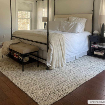 Williford Wool Area Rug - Soft Durable Stylish Home Decor