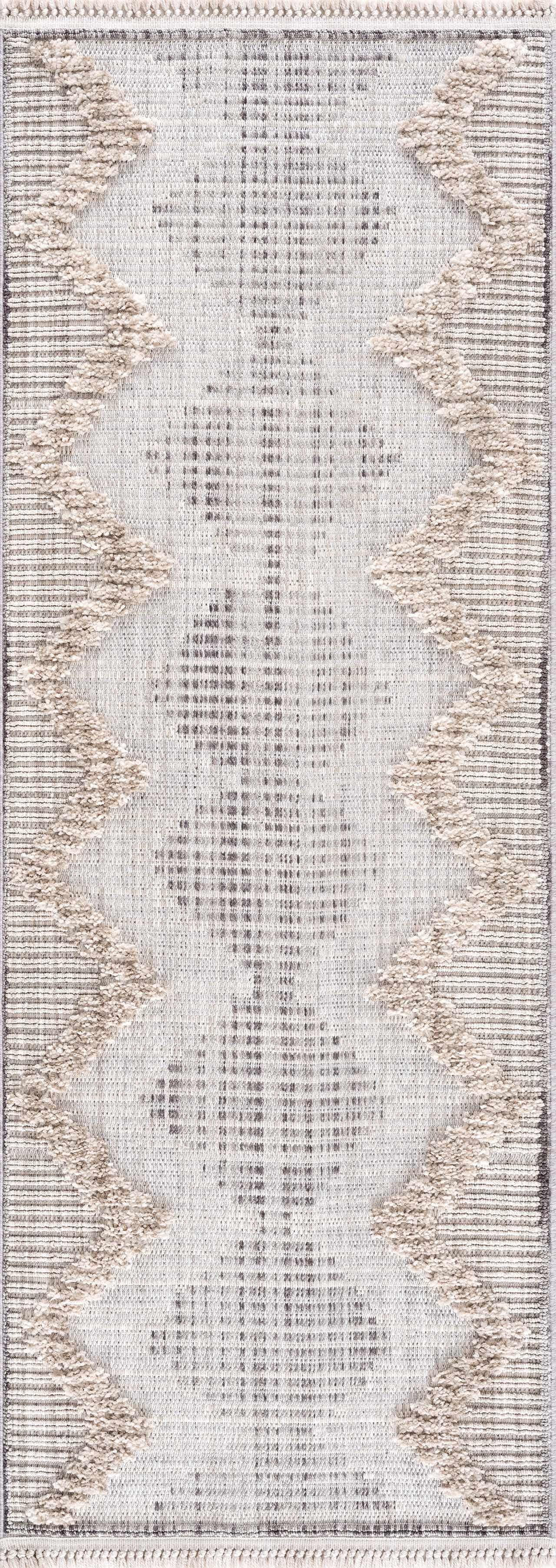 Rustic High-Low Area Rug - Maulawin Collection for Cozy Home Decor