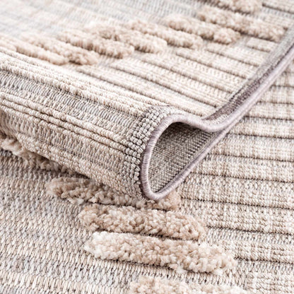 Rustic High-Low Area Rug - Maulawin Collection for Cozy Home Decor