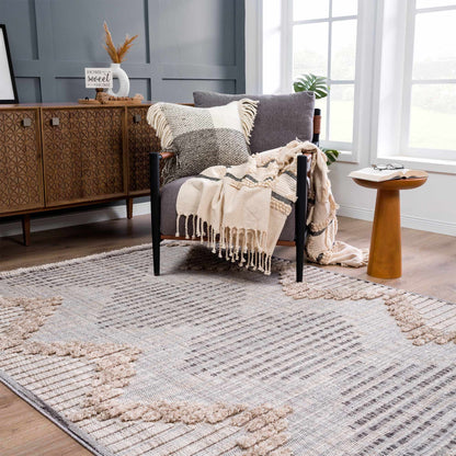 Rustic High-Low Area Rug - Maulawin Collection for Cozy Home Decor