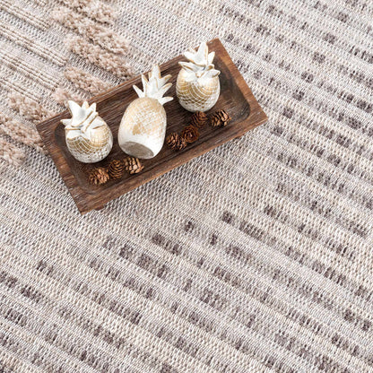 Rustic High-Low Area Rug - Maulawin Collection for Cozy Home Decor