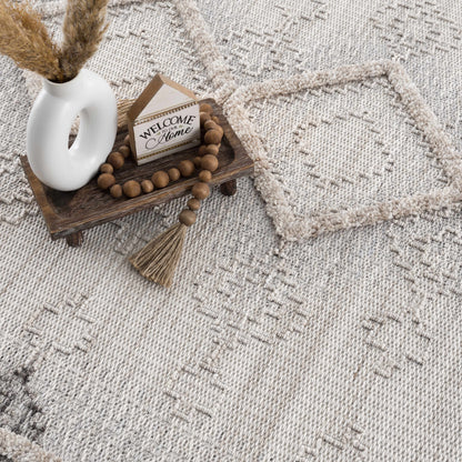 Rustic Area Rug - Amaga Collection for Cozy Home Decor