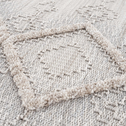 Rustic Area Rug - Amaga Collection for Cozy Home Decor