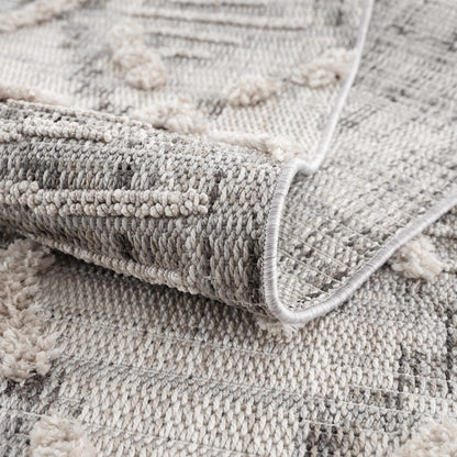 Rustic High-Low Area Rug - Cozy Home Décor Accent