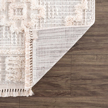 Rustic Area Rug - High-Low Design for Cozy Home Decor