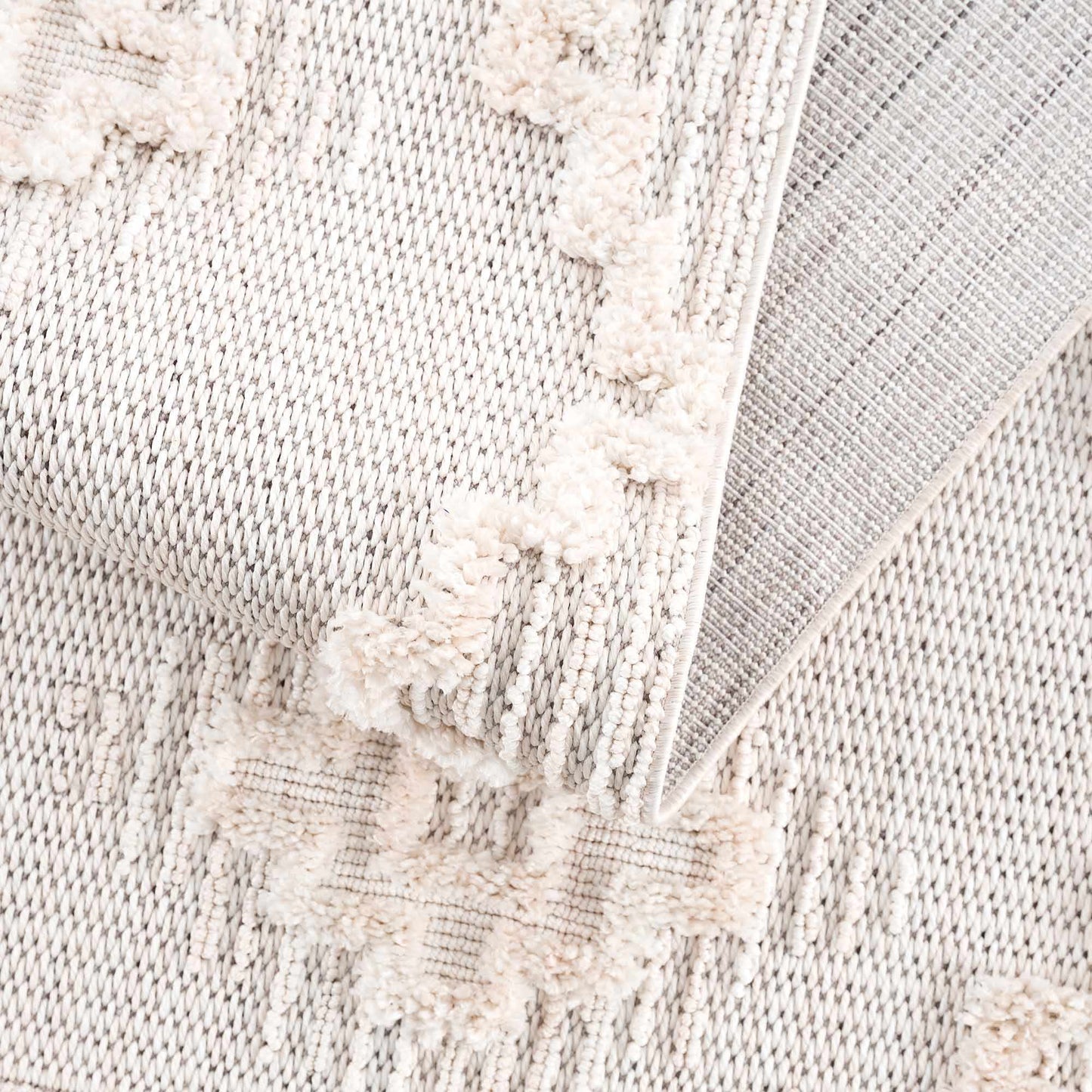 Rustic Area Rug - High-Low Design for Cozy Home Decor