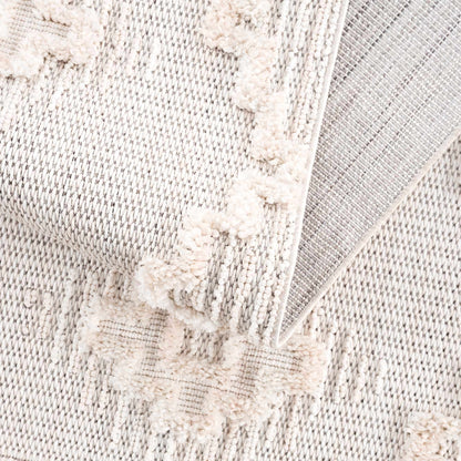 Rustic Area Rug - High-Low Design for Cozy Home Decor