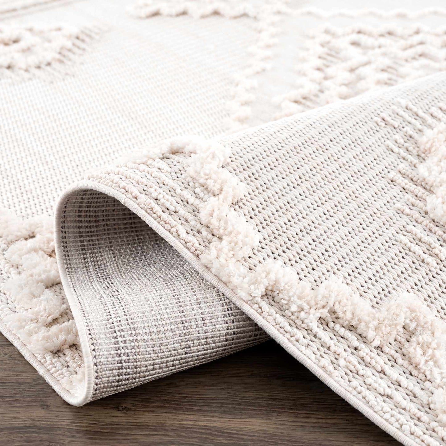 Rustic Area Rug - High-Low Design for Cozy Home Decor