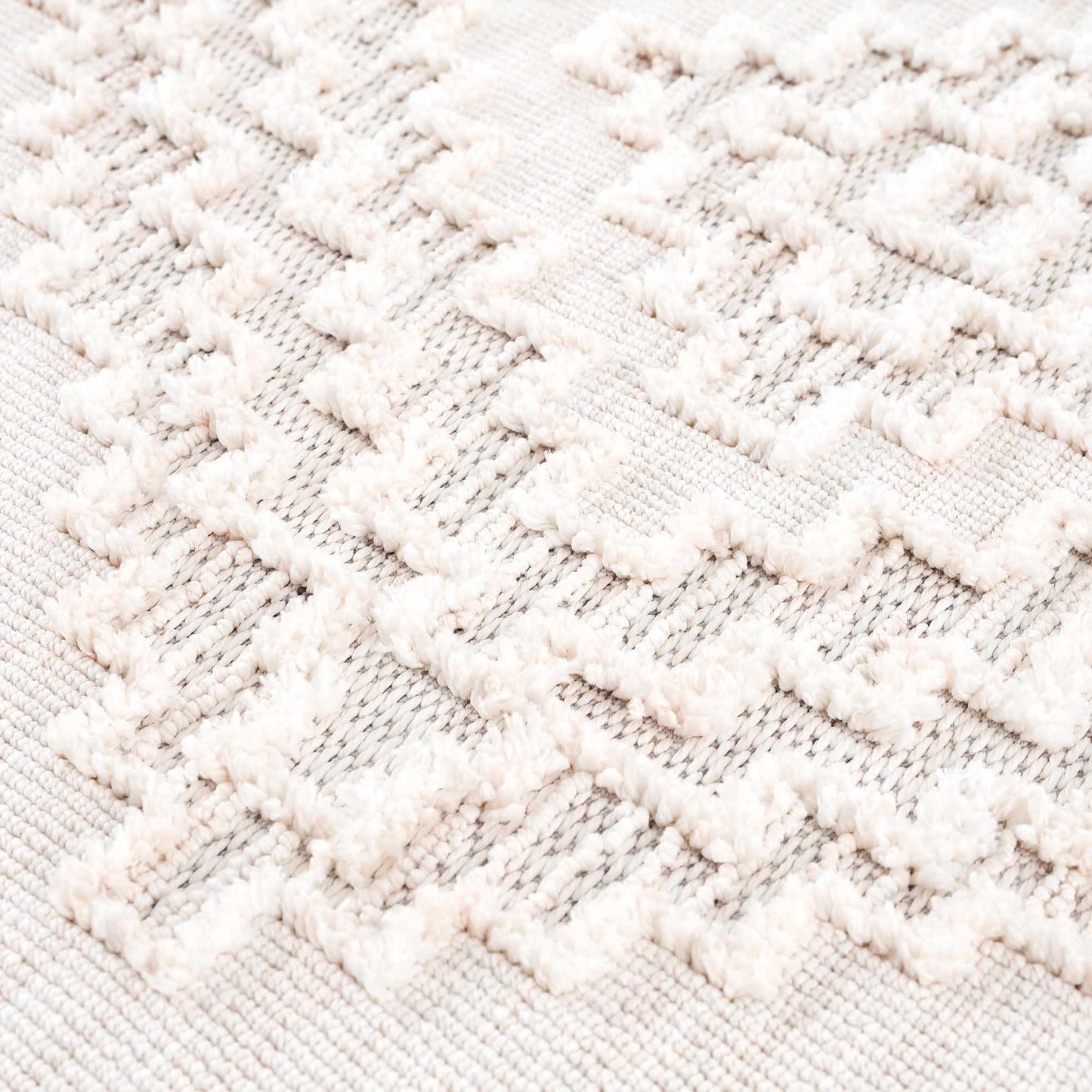 Rustic Area Rug - High-Low Design for Cozy Home Decor