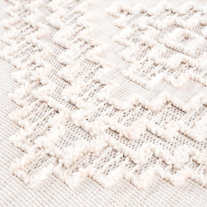 Rustic Area Rug - High-Low Design for Cozy Home Decor