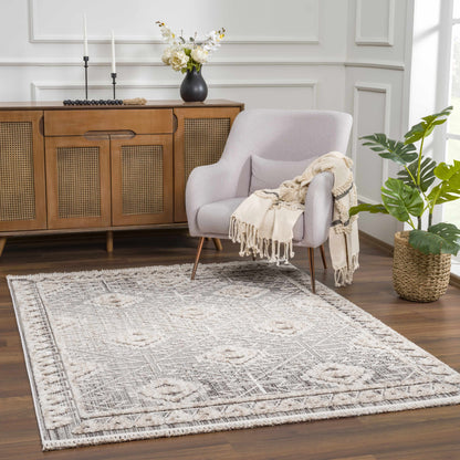 Rustic High-Low Pile Area Rug - Cozy Home Decor Accent