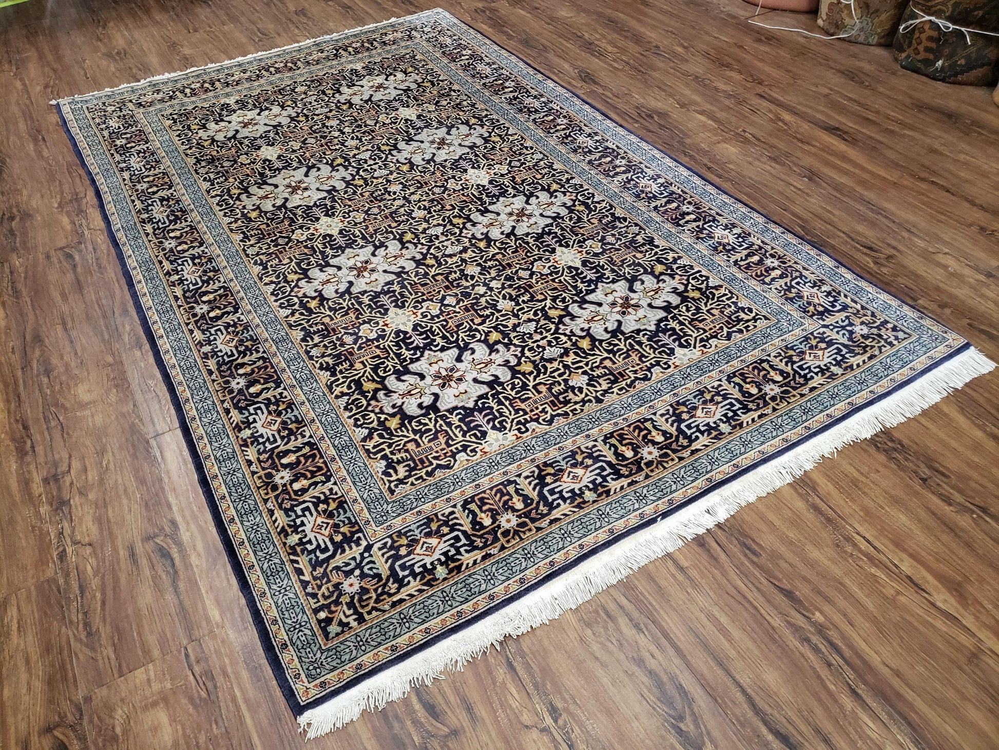 Kashan wool rug