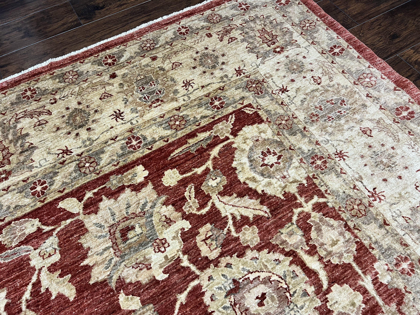Handmade Persian Rug 10x14 Pak Sultanabad Mahal Chobi Floral Wool Oriental Vintage Carpet
