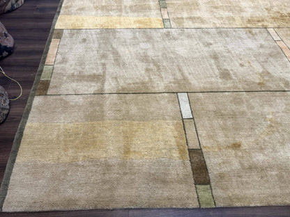 Tufenkian Tibetan Rug 12x16 Handmade Wool Palace