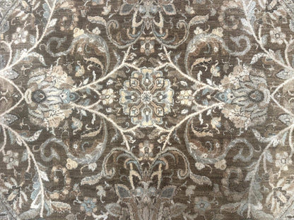 Karastan Rug Euphoria Round 8x8 Ft Indo Mahal Design Contemporary