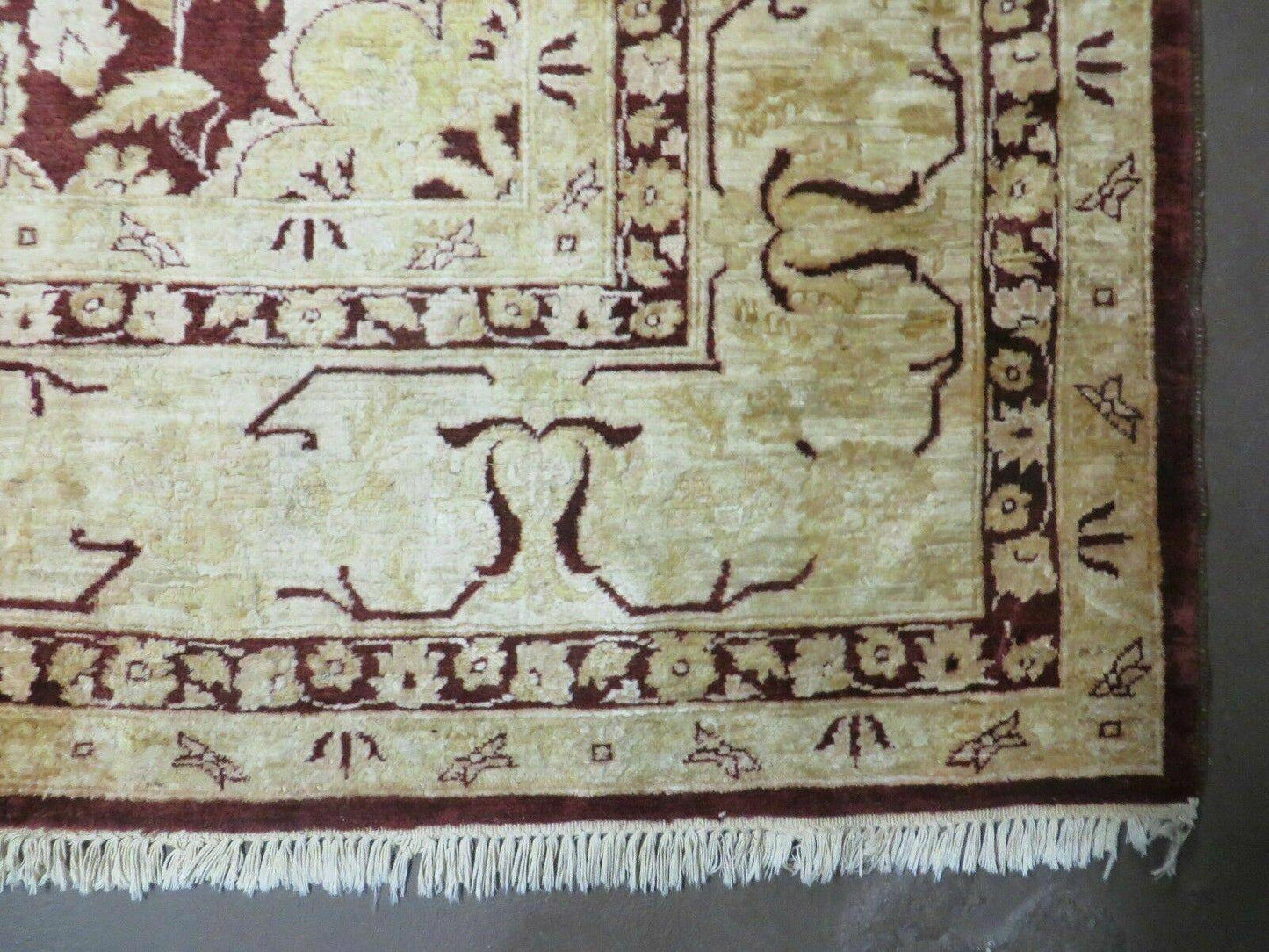 Hand Made Pakistan Wool Rug Peshawar Floral Design 9 Ft 9 In X 15 Ft 5 In