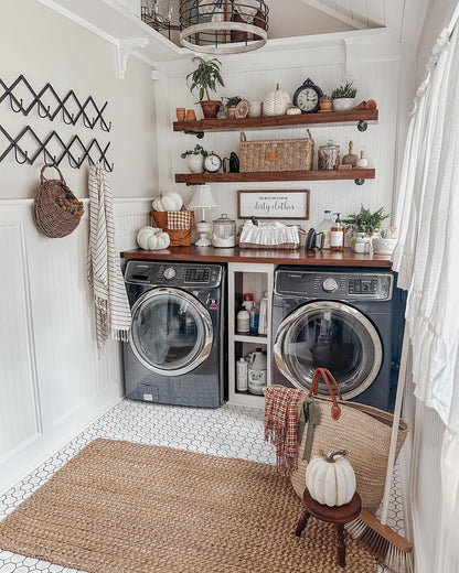 Camel Jute Area Rug - Natural Fiber Cozy Home Décor