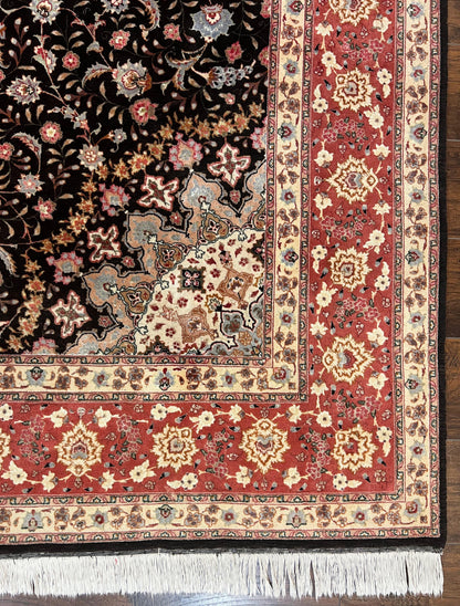 Vintage style Tabriz rug