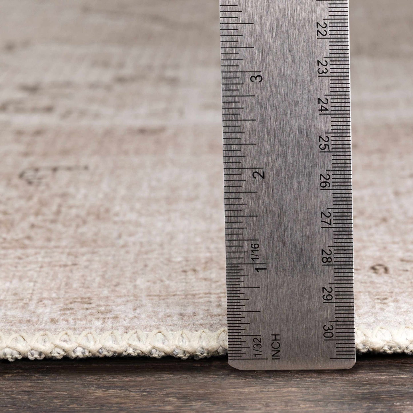 Vintage Washable Flat Pile Rug - Timeless Bethany Design for Home Decor