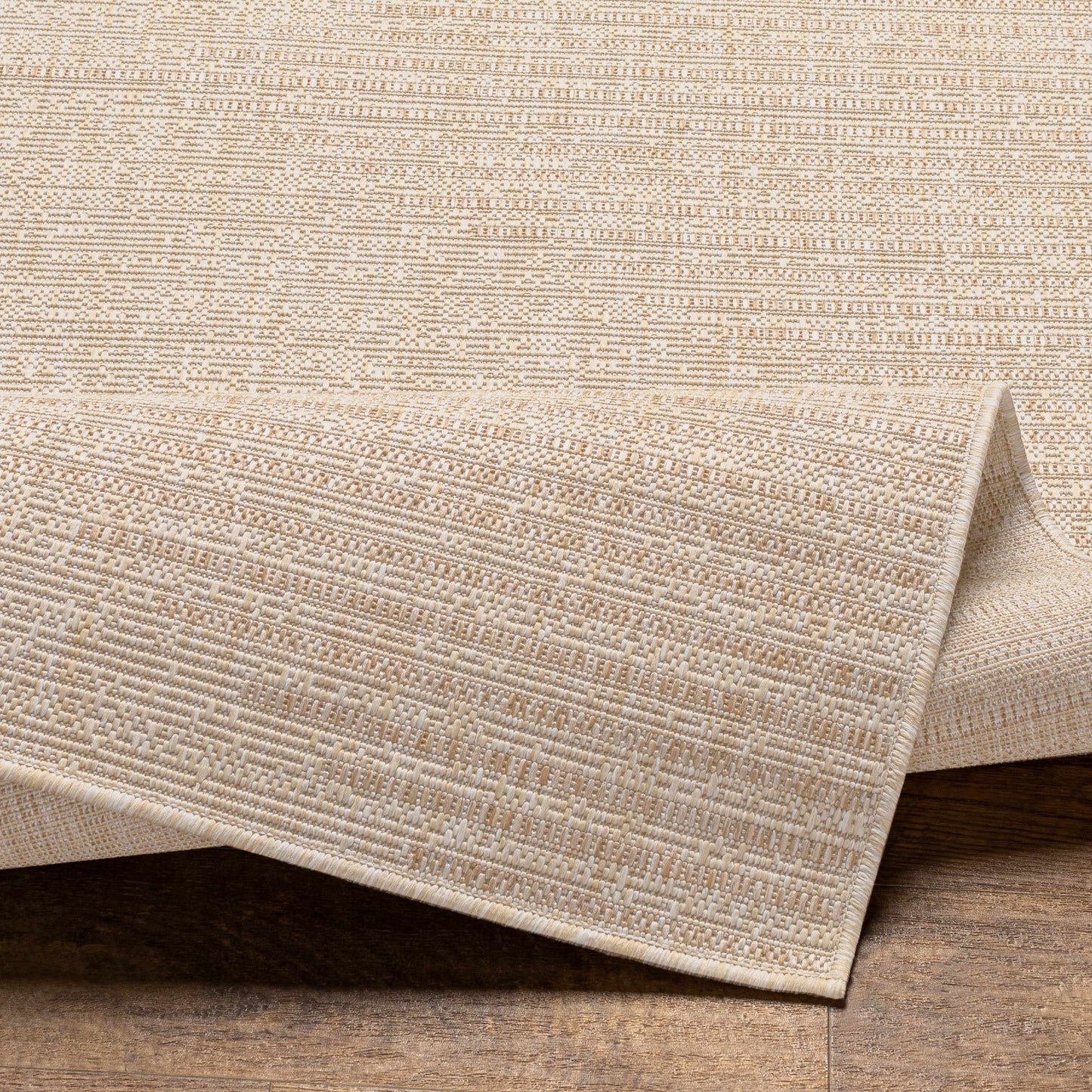 Beige Outdoor Rug - Stylish Durable Area Rug for Patios and Decks