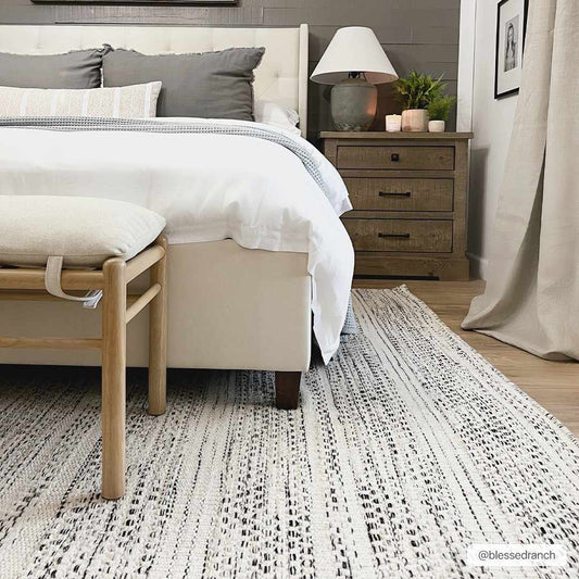 Williford Wool Area Rug - Soft Durable Stylish Home Decor