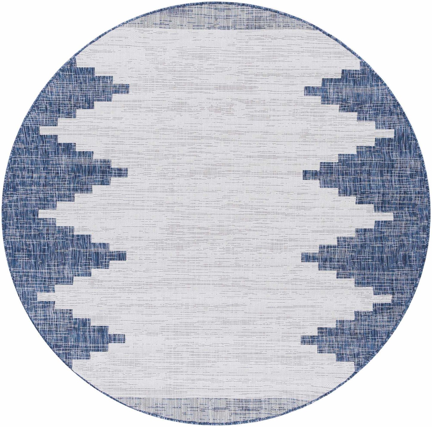 Djugun Navy Area Rug - Stylish Durable Indoor Outdoor Mat