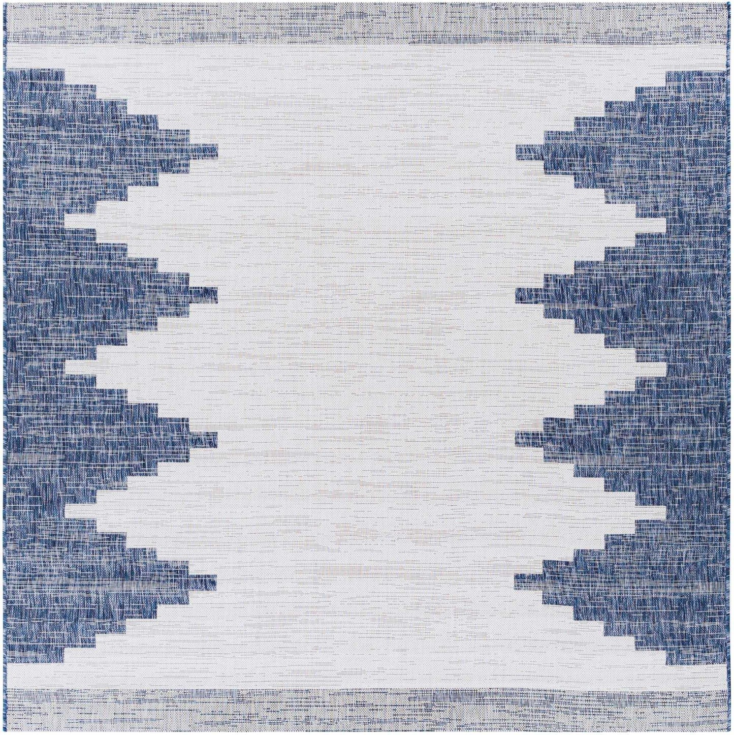 Djugun Navy Area Rug - Stylish Durable Indoor Outdoor Mat