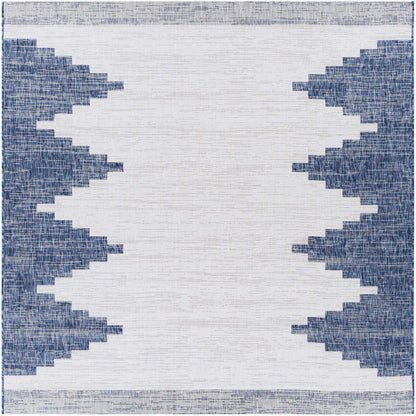 Djugun Navy Area Rug - Stylish Durable Indoor Outdoor Mat