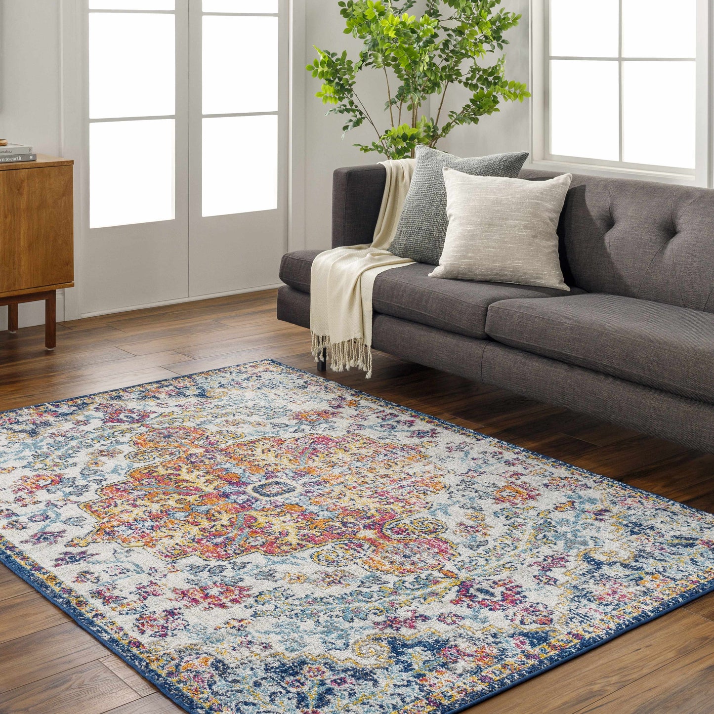 Bodrum Area Rug - Elegant Geometric Design for Modern Decor