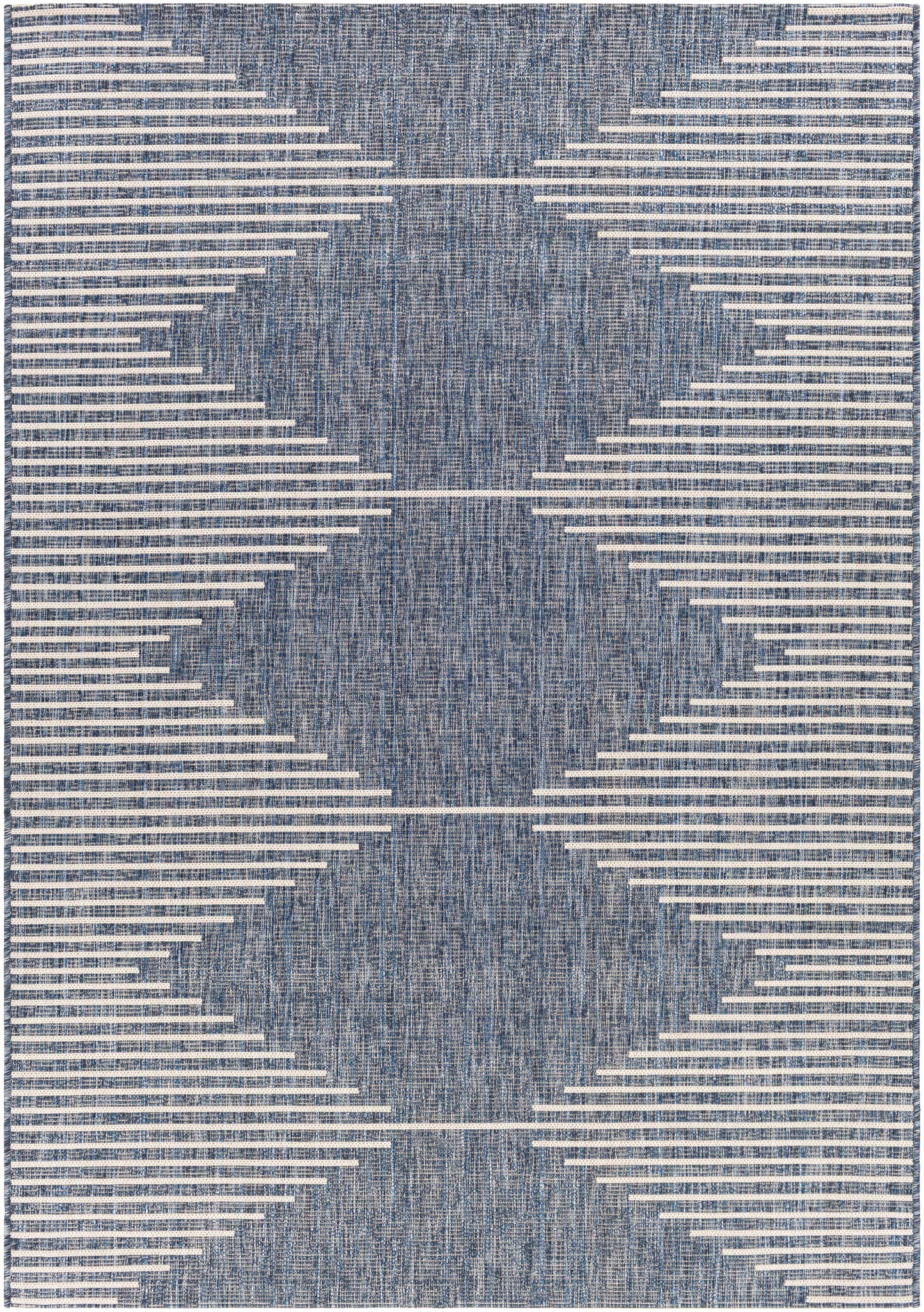 Navy Outdoor Rug - Durable Stylish Area Rug for Patios and Decks
