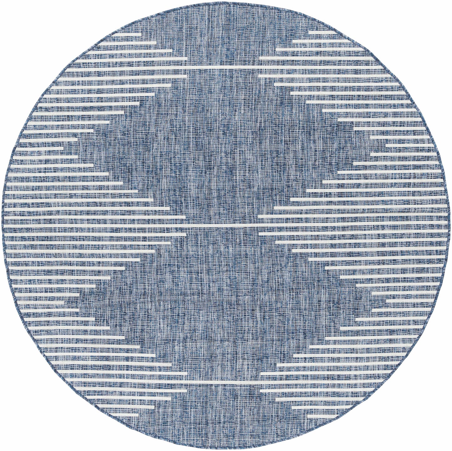 Navy Outdoor Rug - Durable Stylish Area Rug for Patios and Decks