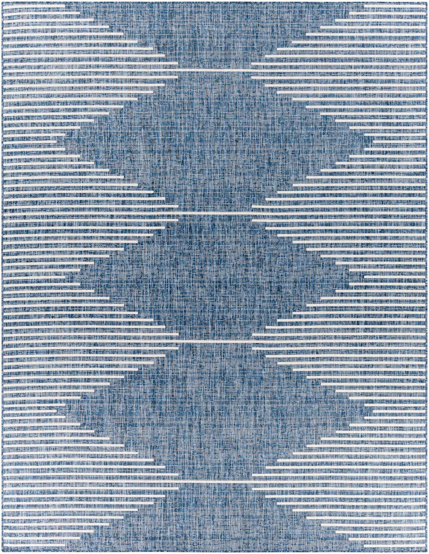 Navy Outdoor Rug - Durable Stylish Area Rug for Patios and Decks